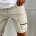 Versatile Casual Cargo Pants For Teenagers Loose Fit Trendy And Fashionable Five Point Size_viptrois.com