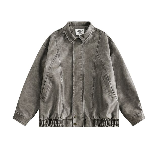 Old Jackets For Men In Spring And Autumn, New Street Fashion Brand Cityboy Unisex Motorcycle Jacket_viptrois.com