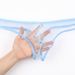 Pulse European And American Men's Underwear Classic See-through Fine Mesh Large Size U-shaped Design Single Thong Men_viptrois.com