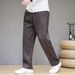 Men's Clothing Linen Pants Men's Pants Summer Thin Straight Pants Loose Casual Pants Linen Trousers_viptrois.com