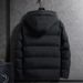 New Cotton For Men, Thickened Coat, Trendy Brand, Autumn And Winter Hooded Short Workwear Puffer Jacket_viptrois.com