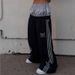 Men's Clothing Double Headed Pants Waist Two Piece Trousers Dark Gothic Embroidered Pattern Trousers Trendy Couple Models_viptrois.com