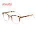 New Contrast Color Bean Curd Leopard Print Rice Nail Glasses Spring Foot Frame Reading Glasses_viptrois.com