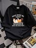 Dogs Make Me Happy,hu Make My Head Hurt Funny Gift T-Shirt Versatile Top For Everyday Wear Soft Unisex Designer Clothes Breathable Summer Casual_viptrois.com