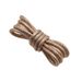 Shoe Accessories 4.5mm shiny round solid color metal wire shoelaces suitable for men and women's casual shoes sports Martin boots_viptrois.com