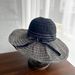 2024 New Striped Splicing Summer UV Resistant Outdoor Fashion Women's Sun Hat_viptrois.com