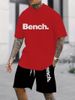 Men’s Graphic Print T-Shirt & Shorts Set – Trendy Streetwear (S-4XL) – Summer Casual Outfit_viptrois.com
