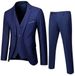 Men's Clothing Slim Three Piece Suits Groom Wedding Suits Wedding Best Man Suits Men's Professional Suits Formal Wear_viptrois.com