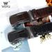 Cowhide casual automatic buckle men's belt Youth business belt_viptrois.com