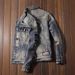 Trendy Streetwear American Tough Guy Vintage Fashion Denim Men's Cycling Motorcycle Suit Workwear Jacket_viptrois.com