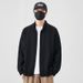 Loom Knitted Cardigan Jacket Men, Spring And 2025 New Trendy Casual Versatile Loose Stand Collar Autumn Top For Men_viptrois.com