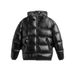 2024 Winter Men's New Black Hooded Jacket Casual Versatile Down Cotton Warm Coat_viptrois.com