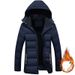 Winter New Velvet Thickened Medium And Long Feather Cotton-padded Clothes Korean Version Of Casual Hooded Trendy Men's Cotton-padded Jackets_viptrois.com