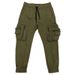 Men's Clothing Dark Style Tactical Paratrooper Pants For Men - Slim-Fit Cargo Joggers With Zipper Pockets & Utility Design (Black, Army Green)_viptrois.com