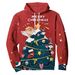Pure 2025 Cross-Border European And American Winter New Christmas Digital Loose Men's Casual Hooded Sweatshirt_viptrois.com