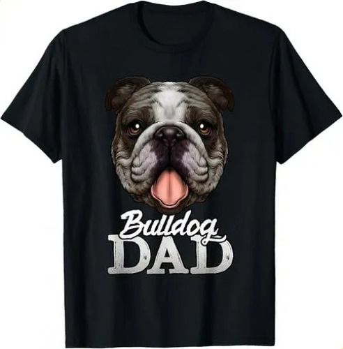 T-shirtdog 2026 Papa Shirt Dad Gifts English Bulldog Gift_viptrois.com