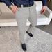 Solid Color Straight Loose Trendy All Match Spring And Autumn Pants_viptrois.com