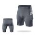 Men's Clothing Men's Tight Sports Pants Shorts Basketball Training Bottoming Fitness Shorts Quick Drying Shorts With Pockets_viptrois.com