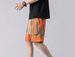 Men's Casual High Street Fashion Printed Shorts Summer Thin Style Trendy American Graffiti Loose Straight Leg Five-Pocket Beach Shorts_viptrois.com