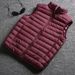 Anti-season Feather Cotton Clothes, Vest Men's Light And Thin Vest, Vest, Stand-up Collar Vest, Large Size Warm Autumn And Winter Jacket_viptrois.com