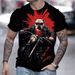 Men's Clothing Digital Printing Motorcycle Series T Shirt Hot Style Short Sleeved Tops_viptrois.com