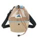Stylish Drawstring Kids Shoulder Bag - Mesh Panel Foldable Backpack For Boys & Girls, Beach Bag For Children_viptrois.com