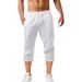 Unbeatable Quality 2025 Summer New Leisure Sports Cotton And Split Shorts Men's Jogging Pants_viptrois.com