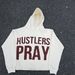 Loose Versatile Unisex Casual Hoodie With 3D Embroidered Patch - Loose Fit Streetwear Pullover (White, Dark Red) | Sizes S/M/L/XL_viptrois.com
