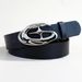 Gothic Belt - Unisex Vintage Black Waist Chain | Punk Rock Adjustable Strap For Women & Men (1.2" Width, Matte Finish)_viptrois.com