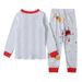 Christmas Men and women children Christmas long-sleeved Santa Claus two-piece homewear children's clothing ins_viptrois.com