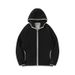 Men's Fleece Contrasting Coat Men's Winter Fleece Thickened Thermal Hooded Cardigan Sweater Casual Hoodie_viptrois.com