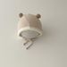 Kids'hats Baby cute warm thick knit ear cap baby winter cap_viptrois.com