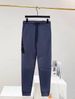 Men's Clothing glued oblique zipper tapered sweatpants trousers 163 side zipper_viptrois.com