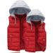 The New Autumn And Winter Coats Feature Thickened Cotton Vests For Men, Removable Cotton Waistcoats For Couples, And Cotton Workwear Vests For Women_viptrois.com