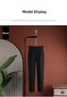 Whale Lion Neapolitan Single Pleated Trousers High End Business Casual Straight Leg Summer Dress Pants For Men_viptrois.com