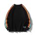 Hoodie Loose Round Neck Long Sleeved T-Shirt Brand New Spring And Autumn Base Shirt Men's Fashion 7E0_viptrois.com