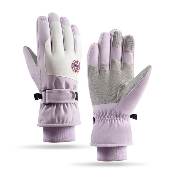 Thermal Ski Gloves For Men & Women – Touchscreen Winter Gloves With Fleece Lining, Waterproof & Anti-Slip For Outdoor Sports, Cycling, Snowboarding_viptrois.com