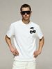 Men's Clothing Regular Cotton Short Sleeved T Shirt Casual Trend Unisex Summer Ins White Round Neck Top Trendy Versatile Half Sleeve_viptrois.com