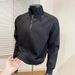 Men's Clothing Patchwork Pullover Sweatshirt Loose Fit Versatile Stand Collar Thermal Cotton Blends T-Shirt_viptrois.com