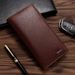 Wallet Card Cases New Men's Long Wallet Simple Litchi Pattern Fashion Wallet Multi Card Slot Wallet_viptrois.com