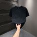 2025 Summer New Antique Embroidered Short-sleeved T-shirt Men's Handsome Round Neck Breathable Half-sleeved Handsome Simple Top_viptrois.com