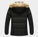 Men's Detachable Hood Winter Jacket With Fleece Lining, Zip-up Front, And Flap Pockets – Long Coat In Brown, Khaki, Black, Navy, Coffee_viptrois.com
