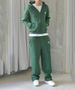 Unisex 2026 Men's Clothing Retro Street Trend Hip Hop Casual Elastic Waist Zipper Loose Solid Color Sports Casual Pants_viptrois.com