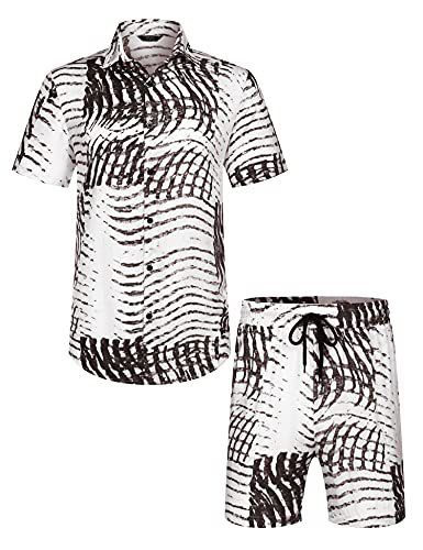 2026 New Men's Beachwear Set For Summer - 2-piece Floral Shirt And Shorts_viptrois.com