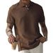Cross-border Exclusive Supply Patchwork Men's Short-sleeve Polo Shirts 2026 Summer Business Commuting, Made Of Solid_viptrois.com