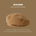 Black For Women, Winter Woolen Spring And Autumn Style, Beret Face Slimming, Ins Internet Celebrity Artist Hat, Trendy_viptrois.com