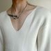 Autumn And Winter New U-shaped Collar Long Sleeved Knitted Sweater For Men, Slim Fit And Casual_viptrois.com
