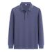 Men's Clothing Long Sleeved Lapel Unisex Wool Silk Blend Long Sleeve Work Shirt – Comfortable & Stylish For All Seasons (Multiple Colors & Sizes )_viptrois.com