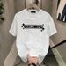 2025 Summer Loose Men And Women Pullover 100% Cotton Short Sleeve T-shirt_viptrois.com