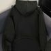 Men's Half-Zip Hooded Sweatshirt Retro Streetwear Pullover Loose Fit Vintage Style Casual Jacket_viptrois.com